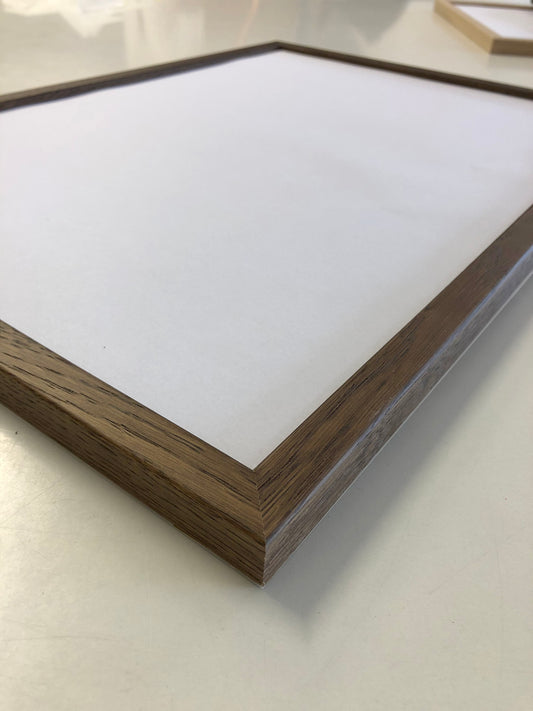 Egetræsramme - Mørk