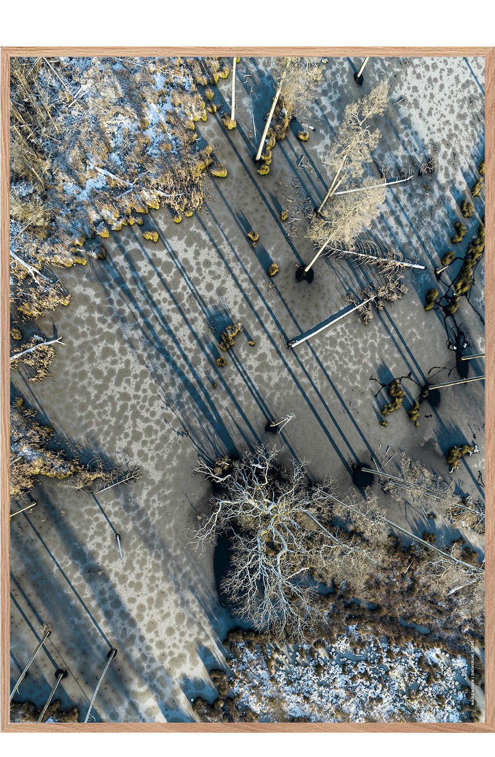 Maglemosen 3 - dronefoto plakat fra DroneRune