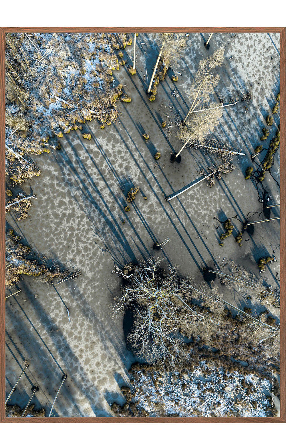 Maglemosen 3 - dronefoto plakat fra DroneRune