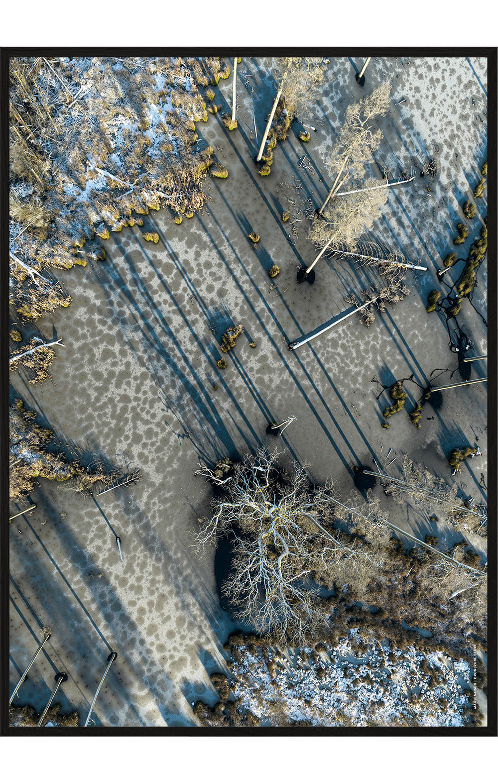 Maglemosen 3 - dronefoto plakat fra DroneRune