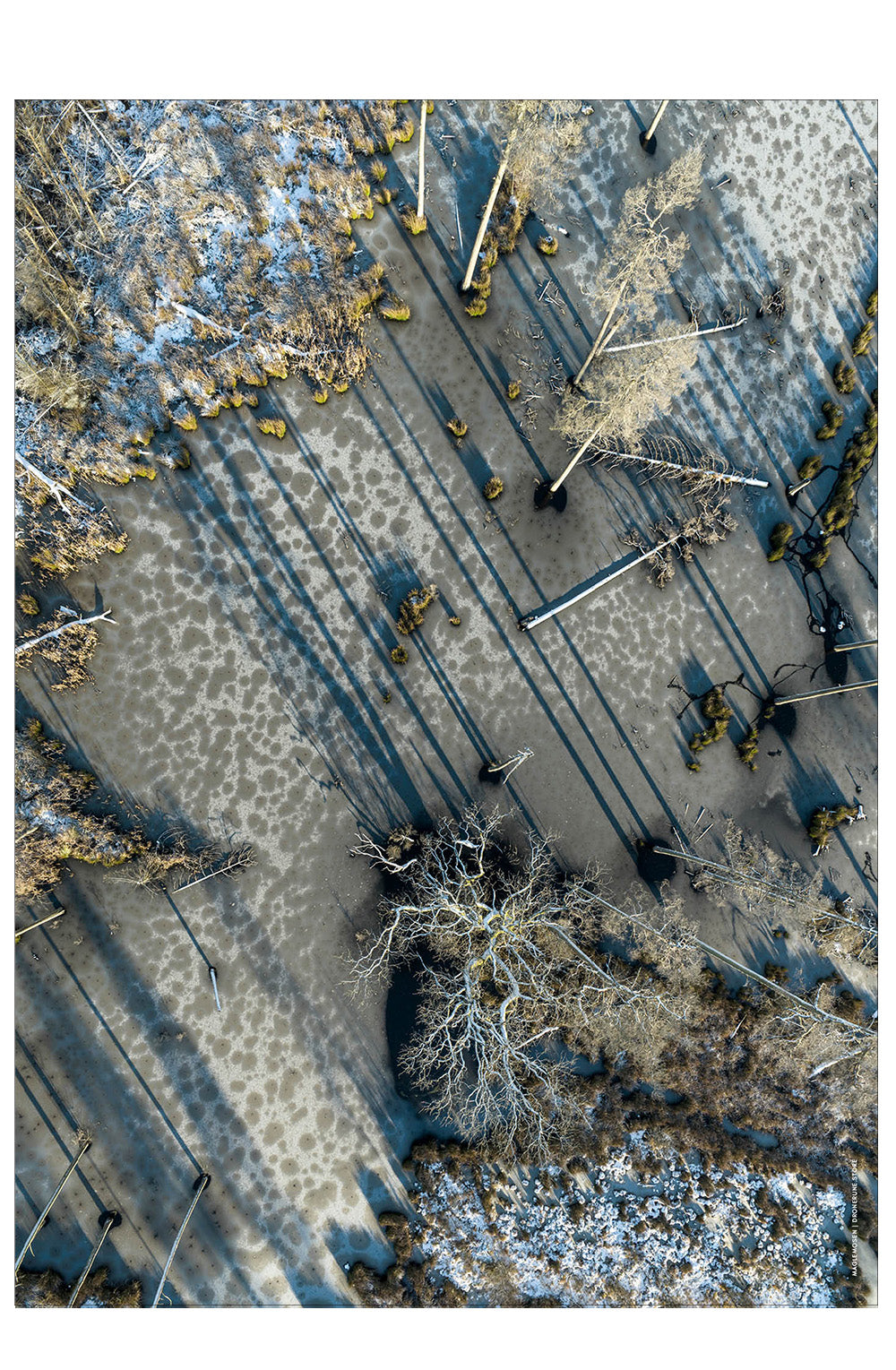 Maglemosen 3 - dronefoto plakat fra DroneRune