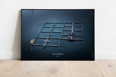 Ølsvågen - dronefoto plakat fra DroneRune